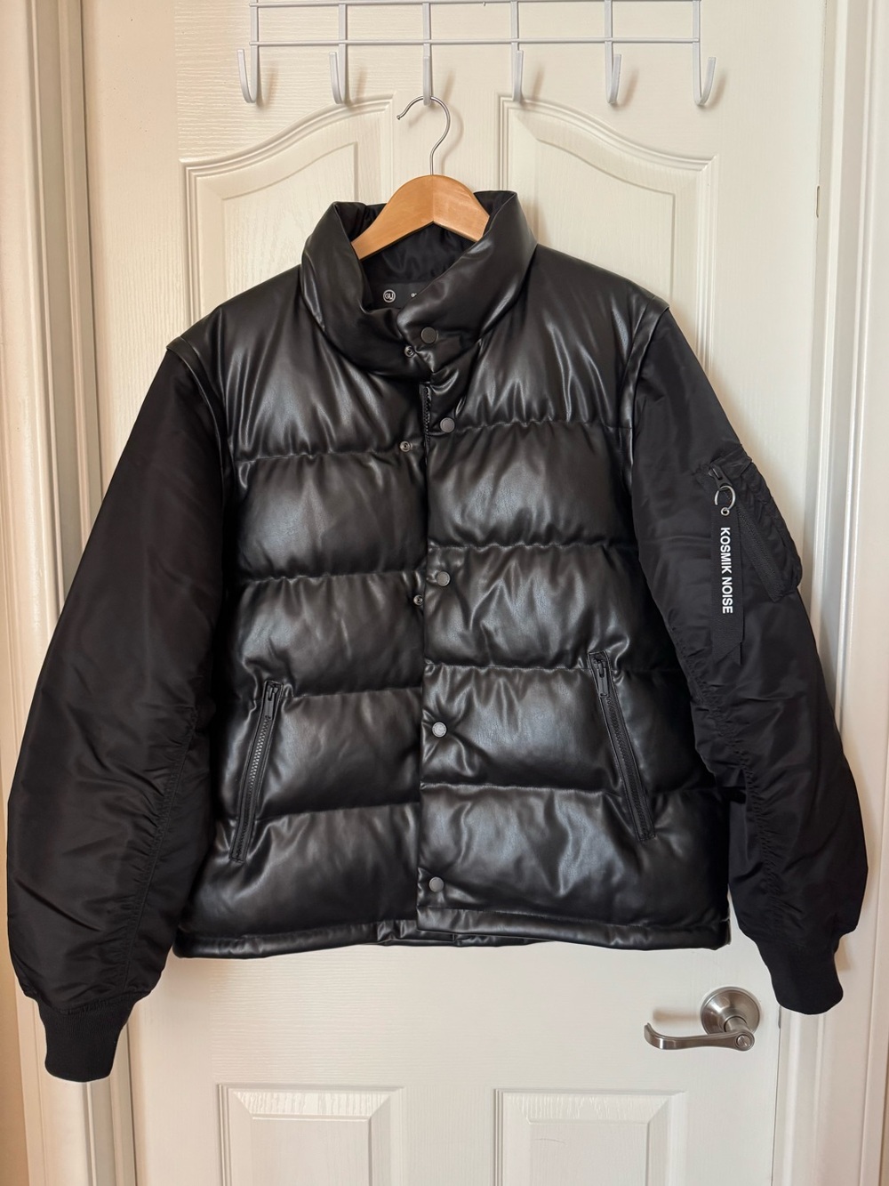 GUxUndercover Men's Black Puffer Jacket